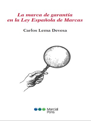 cover image of La marca de garantía en la Ley Española de Marcas